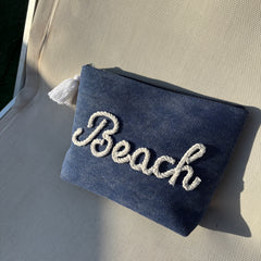 POCHETTE IN JEANS "BEACH"